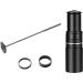 Boenoea Bike Stem Riser Extender 115mm - Aluminum Alloy Handlebar Raiser for Mountain, Road, MTB, BMX, Fixie - Black - Buy Online on SooperMarket.com
