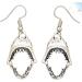 PACKOVE Sterling Silver Earrings 1 pair Earbobs Woman Earrings Girl Fashion Eardrop Mouth Shark for Silver Dress Dangler Night - Buy Online on SooperMarket.com