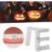 Hip Hop Tooth Brace Single Easy to Wear Durable for Parties Birthday Gift Copper Material Halloween Tooth Accessories (Silver) - Buy Online on SooperMarket.com