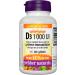 Webber Naturals Vitamin D3 1000 IU 240 Softgels For Healthy Bones Teeth and the Maintenance of Good Health 240 count (Pack of 1) - Buy Online on SooperMarket.com