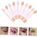 Gogogmee 100pcs Eye Shadow Stick Cosmetic Eyeshadow Brush Mini Makeup Sponge Para Comestic Emulsion Pink 6.20X0.50X0.50CM Pink - Buy Online on SooperMarket.com