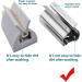 Toothpaste Tube Squeezer NEEMAY Metal Toothpaste Squeezer Rollers Toothpaste Dispenser Rolling Tube Toothpaste Wringer 304 Stainless Steel Tube Squeezer Seat Holder Stand 2 Pcs/Set Standard Size - Buy Online on SooperMarket.com