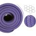 LFS 31.5 inch Hangable Yoga Mat - 10mm Extra Wide & Thick, Non-Slip Exercise Mat with Band & Yoga Bag - Purple - Buy Online on SooperMarket.com