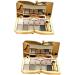 Beavorty 2pcs Colorful Mirror With Shadow Brush & Eyeshadow Colors # Flash Makeup Eye Glitter - Buy Online on SooperMarket.com