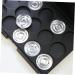 Healvian 2pcs 15 Empty Cosmetic Case Empty Eyeshadow Case Empty Makeup Travel Makeup Case Eyeshadow Palette 1 count (Pack of 1) Silverx2pcs - Buy Online on SooperMarket.com