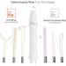 NuDerma Professional Skin Therapy Wand - Portable High Frequency Machine with 6 Wands for Clear, Firm, and Tight Skin - Buy Online on SooperMarket.com