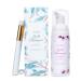 Eyelash Extension Cleanser 60ML Natural Lash Extension Shampoo Cherry Blossom Professional Eyelid Foaming Cleanser Paraben & Sulfate Free Non-lrritating with Salon and Home Care Cherry Blossom 60ml