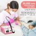 Professional Electric Nail Drill 30000 RPM Efile Tool for Acrylic Gel Nails - Pink | Nail Drill Bits Set and Sanding Bands Included - Buy Online on SooperMarket.com