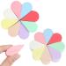 Face Paint Sponge Makeup Beauty Face Painting Sponges Reusable Petal Puff Cosmetic for Girls Women Small Petal Wedges Soft Foundation Teardrop Makeup Blender for Clean Cream Concealer (16pcs)