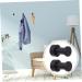 ABOOFAN 4 Pcs Bathroom Towel Hook Heavy Duty Clothes Rack Purses Black Towel Hook Towel Hooks Towel Rack 3X1.8X1.8CMx2pcs Blackx2pcs - Buy Online on SooperMarket.com