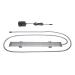 M&M Cage Company - Bird Cage Light with Chew Guard for Hook Bill Birds & Soft Bill Birds - Full Spectrum LED Pet Light - Simulates Natural Environment Hookbill Light 18"