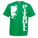 Generico t-Shirt Pitbull Fight Dog Kickboxing Boxing Gift Idea 12 Colors also for Children L Green