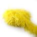 KOLIGHT 2 Yards Natural Dyed Turkey Feathers Fringe Trim for DIY Crafts - Yellow - Buy Online on SooperMarket.com
