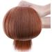 Silk-co One Piece Wire in Hair Extensions 20inch Long Straight Hairpiece No Clip Synthetic Hair Wire String Redish Brown - Buy Online on SooperMarket.com
