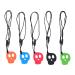 Buy Chew Sensory Necklaces - Silicone Oral Motor Necklaces for Autism ADHD & Anxiety - 5 Pack - Buy Online on SooperMarket.com