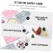 Cabilock 12 Pcs Cake Baking Tools Silicone Molds House Cookie Home Tools Christmas Cake Mold Manual Dessert - Buy Online on SooperMarket.com