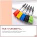 POPETPOP 2pcs Nail Polisher Tools Nail Stamping Polish Nail Polishes Drill Bits for Metal Nail Drill Tips Cuticle Hand Wisking Tool Electric Nail Art Polishing Bits Creative Nail Bits Alloy 7x1.3cmx2pcs As Shown 3x2pcs - Buy Online on SooperMarket.com