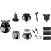 GeRRiT Electric Shaver for Men - 5 in 1 Bald Head Shavers IPX7 Waterproof Rotary Razor & Beard Trimmer Grooming Kit Fast Charging & USB Rechargeable - Buy Online on SooperMarket.com