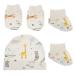 Artibetter 1 Set Newborn Baby Hats and Mittens Baby Boys Girls Infant Unisex Cotton Caps and Scratch Mittens Baby Socks