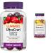 Webber Naturals UltraCran Cranberry 10 000 mg Gummy & Vitamin C Gummy 125 mg 120 Gummies For Bones Teeth Immune and Antioxidant Health Vegan Gummy + Vitamin C Gummy