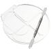 2 Sets Acrylic Powder Chassis Color Mixing Plates Foundation Palette Women Makeup Tools Lipstick Mixing Tray Cosmetic Mixing Tray Makeup Mixing Tray Makeup Accessories Must Haves