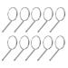 10-Piece Dental Mirror Set | Stainless Steel Teeth Cleaning Tools for Oral Hygiene | Daily Use Mouth Inspection - Buy Online on SooperMarket.com