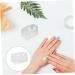 FRCOLOR Thehomeuse Powder Box for Dipping Nails Starter Set 12 Pieces Recycling System for Nail Powder Nail Tip Shape Guides Manicure Nail Art Tool Container for Nail Dipping Powder 5X4X2.5CMx2pcs White x 2 pieces - Buy Online on SooperMarket.com