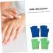HAPINARY 2 Pairs Gel Gloves Hydrating Gloves Moisturizing Sleeping Gloves Skin Care Dry Skin Gloves Moisturizing Gloves Half Finger Moisturizing Hand Gloves Knitting Lotion Miss Daily Use 16X13X1CM - Buy Online on SooperMarket.com