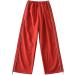Gufesf Women's Cargo Parachute Pants - Low Waist Y2K Style | AK-F-Red Medium - Buy Online on SooperMarket.com