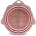 Makeup Brush Cleaner Mat Silicone Cleaning Bowl Scrubber Brush Portable Cleaning Tool Makeup Sponge Powder Puff Silicone Makeup Brush Cleaner Makeup Sponge Cleaner Cosmetic Brush Cleaning Tool Pink - Buy Online on SooperMarket.com