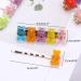 caralin Candy Color Cartoon Panda Bear Hair Clips Mixed Gummy Bear Barrette Candy Hairpins Hair Accss for Family Gathering As Pic Shows - Buy Online on SooperMarket.com