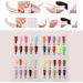 kawehiop 24 Pieces Extra Long Press on Nails Artificial DIY Solid French Graceful Colour-fast Nail for Manicure Salons Art - Buy Online on SooperMarket.com