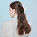 3 Pack Nonslip Matte Clear Hair Claw Clips for Thick Hair - Strong Hold Jaw Hair Clamps for Women - Buy Online on SooperMarket.com