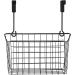 TSCTBA XMSound 2 Pack Grid Storage Baskets with Hooks - Over Cabinet Door Organizer for Kitchen & Bathroom - Buy Online on SooperMarket.com