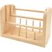 Hand U Journey Wood Spools Holder | 3-Thread Beech Rack Organizer for Macrame, Weaving, Sewing & Yarn - Buy Online on SooperMarket.com