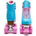 Goupsky Roller Skate Shoes for Women/Youth - Retro 4 Wheels Quad Skates - Blue Size 9 - Indoor & Outdoor - Buy Online on SooperMarket.com