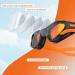 SwimStars Adult Swim Goggles - Anti-Fog UV Protection, No Leaking, Orange/Black Mirrored Lens for Pool & Open Water Swimming - Buy Online on SooperMarket.com