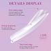 Saviland Clear Coffin Nail Tips- 500Pcs Full Cover Acrylic Press on Nails for Acrylic & Dip Powder Nails - 10 Sizes A-500PCS - Buy Online on SooperMarket.com