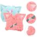 FRCOLOR 2pcs Dry Hair Cap Women Hair Hats Comfortable Showering Hats Coral Fleece Hair Hats Quick Drying Hair Hats Hair Caps for Bathing Adorable Bathing Hats Bathing Hair Wraps Hair Towel - Buy Online on SooperMarket.com
