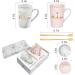 Cabtnca Padrinos Madrina Proposal Gift Godparents Proposal Gift Padrinos Madrina Coffee Mug Regalos Para Padrinos Madrina Christmas Birthday Gifts for Godmother Godfather In Spanish 14Oz Grey&pink - Buy Online on SooperMarket.com
