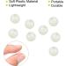 PATIKIL 200pcs 5mm Plastic Glowing Fishing Beads - Round White Fishing Lures for Enhanced Fishing Experience - Buy Online on SooperMarket.com