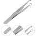 minkissy Tweezers Nose Hair Trimmer ingrown Hair Clippers Facial Hair brow Leg Hair Trimmer Nose Hair Tweezers Scissor Tweezers Nasal Hair Tweezer Hair Puller Stainless Steel Man Clippers - Buy Online on SooperMarket.com