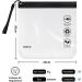 ECOHUB Airport Security Liquids Bags - 2 Black EVA Airport Liquid Bags 20x20cm, Airline Approved Clear Toiletry Bags with Zip Lock & Strap for Travel - Buy Online on SooperMarket.com