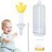 Calakono Yellow Medicine Dispenser for Children | Cute Baby Feeder & Pacifier Medical Dispenser | Ideal for Newborns & Baby Feeding Utensils - Buy Online on SooperMarket.com
