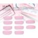 20 Pairs Silicone Eyelash Perm Pads - Reusable Lash Lifting Rods for Home & Salon | International Shipping - Buy Online on SooperMarket.com