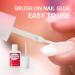 Brush-On Nail Glue for Acrylic & Press On Nails - 4pcs Strong Adhesive for Long-Lasting, Professional Results - Buy Online on SooperMarket.com