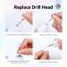 SAVILAND 30000RPM Electric Nail Drill - Fast Acrylic Nail Removal Cordless Lightweight Nail File with 12 Bits for Professional Manicure & Pedicure at Home - Buy Online on SooperMarket.com