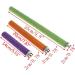 Pivby Wood Bird Cage Perch Stand Toy Platform for Amazon Parrot - Pack of 3 - Colorful Paw Grinding Stick Included - Buy Online on SooperMarket.com