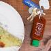 Sriracha Keychain Gift Pack - 9oz Sriracha + 1oz & 1.7oz Keychains | Spicy Hot Sauce on-the-go - Buy Online on SooperMarket.com