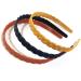 12 Fashion Hairbands with Teeth for Women | 15mm Plastic Headbands for Girls & Children - Stylish & Durable - Buy Online on SooperMarket.com
